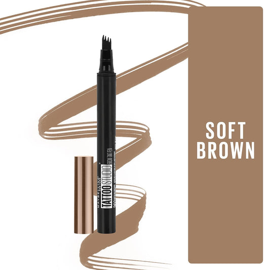 Tattoostudio Brow Tint Pen Makeup, Soft Brown, 0.037 Fl. Oz.